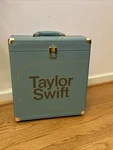 Taylor Swift Midnights Collector's Vinyl Storage Case Blue. Fixed Price $499.99.