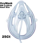 Oxymask OP-1125-8 Adult Oxygen W/ 7FT Tubing Sealed Pack Count. Fixed Price $236.89.