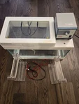 Cbs Scientific DGGE-2401 Electrophoresis System W/polyscience 712 Circulator. Fixed Price $400.00.