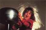 Postcard Science Van De Graaff Generator Machine Static Electric Charge Child. Fixed Price $5.49.
