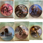 Star Wars Hamilton Collection Plates Lot Luke Vader Yoda X-wing Tie. Fixed Price $25.00.