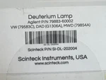 Agilent Deuterium Lamp 79883-60002 Fits Many Models New. Fixed Price $330.00.