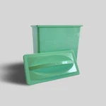 Sakura Tissue-tek Plastic Finetek Green Staining Dish Jar & Lid. Fixed Price $23.79.