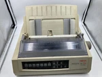 Microline GE7000A Okidata Dot Matrix Printer With Paper Trays & Power Cord. Fixed Price $129.99.