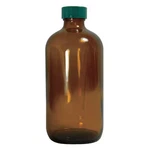 Qorpak GLC-01926 Boston Round Bottle, Oz., Narrow, PK24. Fixed Price $43.99.