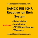 Samco Rie Reactive Ion System Dry Etching. Fixed Price $145000.00.