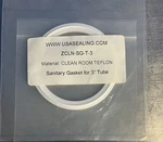 Usa Sealing ZCLN-SG-T-3 Clean Room Teflon Sanitary Gasket For Tube Ptfe Clamp. Fixed Price $9.00.