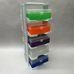Sp Bel-art Storage Tower 5 Tray Cryo-safe With Freezer Boxes. Fixed Price $99.95.