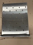 Inter Dyne Stainless Steel Pegboard/drying Rack. Fixed Price $225.00.