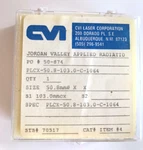 Cvi Laser Grade Plano-convex Spherical Lenses, N-BK7 PLCX-50.8-103.0-C-1064. Fixed Price $85.00.