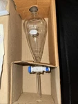 Corning 6402 Pyrex Borosilicate Separatory Funnel New 250ML. Fixed Price $199.99.