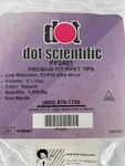 Dot Scientific Inc PF2401 Low Retention Clear Pipet Tips 1000 Count 0.1-10UL. Fixed Price $10.00.