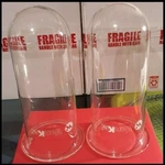 Vessel Clear Glass 2000 Ml (2L) Vankel P/n 12-5070 Used Likenew 2/PK R/CZ4. Fixed Price $143.45.
