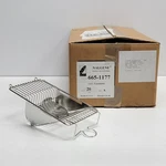 New Case Of 20 - Techniplast Stainless Steel Cage Rack Lid With Hinged Divider. Fixed Price $359.95.