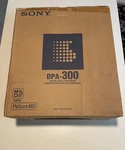 Rare Sony DPA-300 Picture Minidisc Recorder New-in-box. Fixed Price $295.00.