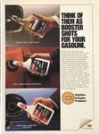 1994 Pennzoil Gumout Fuel System Cleaners Print Ad Booster Shot Gasoline Vtg 90S. Fixed Price $16.77.