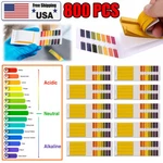 800X Ph Indicator Strips 1-14 Laboratory Paper Litmus Tester Urine Saliva. Fixed Price $11.08.
