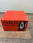 Lot 25 Satco Flicker Flame Bulbs No. S3659 Torpedo, Candelabra Base. Fixed Price $99.99.