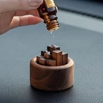 Walnut Stack Essential Oil Diffuser, Slow Release Fragrance, Office Stick Set. Fixed Price $8.59.