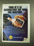 1994 Pennzoil Gumout Xtra Fuel Injector Cleaner Ad. Fixed Price $19.99.