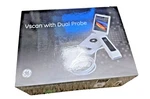 Ge Vscan Portable Dual Head Ultrasound Probe V-scan GM000310 With Accessories. Fixed Price $1449.00.