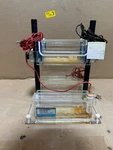 Cbs Dual Adjustable Slab Gel Electrophoresis Unit DASG-250 Dna. Fixed Price $234.99.