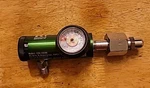 O2 Regulator, Responsive Respiratory Inc. Model 120-1030C 50PSI. Fixed Price $16.75.