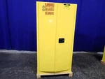 Uline H-3685M Flammable Cabinet 55 Gal 02260860004. Fixed Price $1171.85.