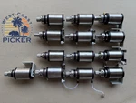 Lot Of 13 Vici Valco AT-60 Air Actuator 2-POSITION (used & Unknown Condition). Fixed Price $1500.00.