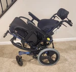 Quickie Iris Tilt-in-space Manual Wheelchair 2020 Transportable, & More. Fixed Price $650.00.