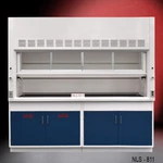 Fisher American 8' Chemical Fume Hood W/ Acid & General Storage E1-797. Fixed Price $11450.00.