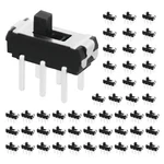 50 Pcs 6 Pin 2 Position Dpdt Vertical Micro Slide Switch For Diy Electron.... Fixed Price $17.82.