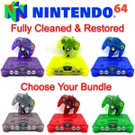 Nintendo N64 *choose Your Bundle* Console + Controllers Wires Set Funtastic. Fixed Price $239.95.