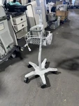 Gcx Medical Rolling Stand For Patient Monitor Trolley Cart W/ Basket & Handle. Fixed Price $139.00.