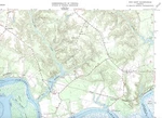 New Kent Quadrangle Virginia 1978 Usgs Map 7.5 Minute Topographic. Fixed Price $23.99.