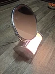 Art Deco Streamline Chrome Optical Magnifier Vanity Double Mirror Lamp Acme 30'S. Fixed Price $52.99.