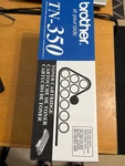 New Genuine Brother TN-350 Black Toner Cartridge Box. Fixed Price $29.99.
