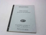 Eastern Tank 5500/5500F Operators Manual W/ Lubrication Chart - Semitrailer. Fixed Price $16.17.