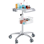 Vevor Mobile Rolling Cart Height-adjustable Medical Trolley With Basket. Fixed Price $189.90.