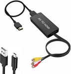 Rca To Converter, Av Hdmi, 1080P Composite Cvbs Video Audio. Fixed Price $15.94.