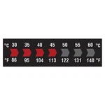 Digi-sense Reversible 7-POINT Horizontal Temperature Label Black/red, 30-60C/.... Fixed Price $69.45.