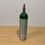 Luxfer TC-3ALM139 Medical Oxygen Gas Cylinder/tank, Size D2, 4.25" 21", Empty. Fixed Price $40.00.
