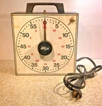 Gralab Accusplit Model 165-A Electronic Mechanical Timer Tested Works. Fixed Price $20.00.