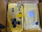 Medpride Yellow Impervious Gowns 50 Pk. Indv. Wrap. Open Box Special.. Fixed Price $38.10.