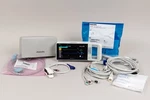 Philips Intellivue MX100 Monitor 867033 With M8023A Charger & Cables. Fixed Price $2495.00.