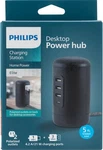 Philips 3 USB-A/1 USB-C/2-OUTLET Desktop Charging Station, 5', Black. Fixed Price $19.99.