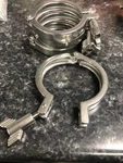 Pc Usa Industrial Sanitary Tubing Union Clamp SS-304 For 2.5" New. Fixed Price $40.50.
