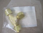 Agilent 0100-0088 Tee, 1/4" Brass Sealed, Fast Shipping. Fixed Price $23.80.