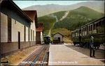 Mt. Washington Railway Base Station, Boston&maine Train, White Mts. Nh Postcard. Fixed Price $34.99.