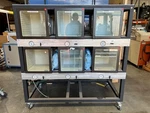 (12) Labconco 5530000 Vacuum Desiccator Cabinets Rolling Rack 55300-00. Fixed Price $4499.92.